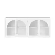 Charles 178cm Sideboard Modern 4 Door Storage Cabinet Unit White