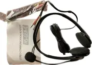 HS-GEN-C Stereo Communication Wired Headset with Microphone Nuance Dragon Cord