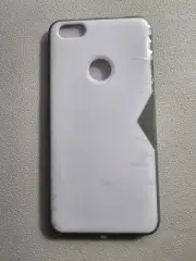 White And Gray Zte Blade X Phone Cover And Screen Protector