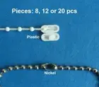 8-20pc Roller Roman Shade Vertical Blind Beaded Chain Connector Bead Ball Joiner
