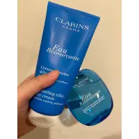 在飛比找蝦皮購物優惠-clarins 克蘭詩 藍色寧靜水 藍色寧靜身體保濕霜 不拆