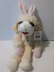Lamb Chop Multipet 23" Dog Toy with Squeaker New!