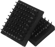 Yardwe Set of BBQ Grill Cleaning Brushes Outdoor Grill Brush Barbecue Rack BBQ Supply