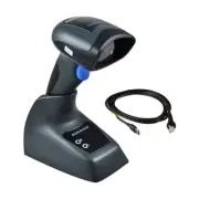 Datalogic QBT2131-BK-BTK1 USB Bluetooth Handheld 1D Barcode Scanner with Stand