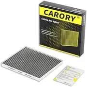 Cabin Air Filter w/Activated Carbon for 2008-2017 Buick Enclave, 2009-2017 Chevy Traverse, 2007-2016 GMC Acadia, 2017 GMC Acadia Limited, 2007-2010 Saturn Outlook, CF11663, 20958479