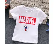 Marvel Child T-shirts Summer The Avengers Kids T Shirt Children Cartoons Kawaii Casual Clothes Super Hero Top Boy Girl Tee Shirt / Mw0881 / 5t