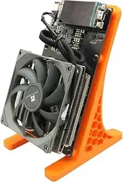 Bitcoins Miner Solo Lottery Miners 4.8TH/s SHA-256 Crypto Miner NerdQaxe++ 4 Pieces BM1370 Asic Chip 2.4G WiFi BTC Mining Machine Home Use Machine (Yellow)