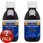 2 x Gold Cross Senega & Ammonia Chesty Throat Relief Cough Liquid Syrup 500mL