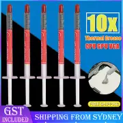 10X Thermal Grease Heatsink Compound Paste Heat Sink CPU GPU VGA Syringe Network