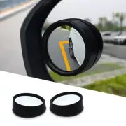 2Pack Blind Spot Car Mirror,Round HD Glass Frameless Convex Rear View
