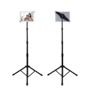 Ipad Tripod Stand, Height Adjustable iPad Stand Floor, Holder Stand with 360 ...
