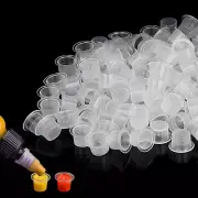 Tattoo Ink Caps - 1000Pcs Disposable Plastic Pigment Tattoo Ink Caps Cups for Ta