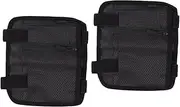 2pcs Calf Bag Discreet Leg Bag Running Leg Band Phone Holder Running Phone Pouch Workout Bag Phone Running Phone Bag Leg Bag for Phone Armband Camo for Keys Black Waterproof Fabric