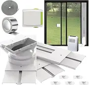 Aozzy Universal Door Seal Window Seal for Mobile Air Conditioners and Exhaust Dryers, Hot Air Stop Window and Door Seal Set of Mobile Air Conditioners with 150 mm Diameter Adapter