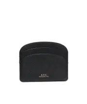 A.P.C. Demi Lune Card Holder One size Black