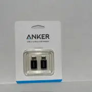 Anker USB-C To Micro USB Adaptor 2 Pack Powerline USB-C Female Black