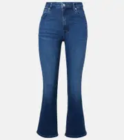 [Frame] Frame Reboot Crop high-rise bootcut jeans 29 blue