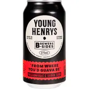 [Young Henry] Young Henry Where You'd Guava Be B Side Can 375mL