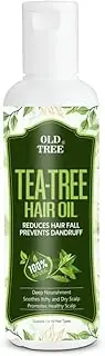Old Tree Tea Tree Hair Oil 100% Natural,100ml