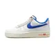 Nike Air Force 1 Command Force 女鞋 白色 藍勾 運動 經典 休閒鞋 DR0148-100