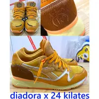 在飛比找蝦皮購物優惠-BLACK全新DIADORA x 24 kilates義大利