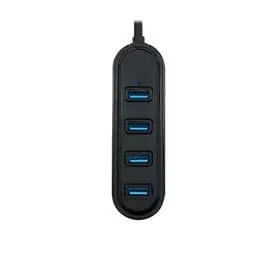 DigiFusion 伽利略 USB3.0 4埠 HUB 黑 (RU059)-HUB425