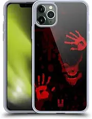 Head Case Designs Screen Halloween Mix Gel Case [Military Grade Protection] Compatible with Apple iPhone 11 Pro Max