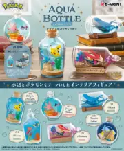 Pokemon AQUA BOTTLE collection 6 pcs Complete Set Mini Figure Re-ment