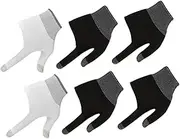 LABRIMP 3Pairs Ultra Thin Sweat Finger Sleeves for Mobile Games Enhanced Precision and Control for Phones and Tablets