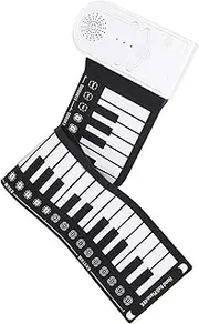 COMNESTBI Portable Keys Roll Up Electronic Piano Keyboard for Beginners Foldable Silicone Design Convenient Travel for Adults Easy to Store and Carry