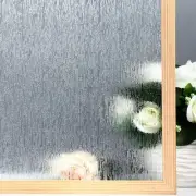 Rain Glass Window Film Privacy Static Window Clings Decorative Glass Sticker ...
