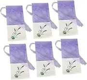 Gatuida 6pcs Fragrance Bags Sachets Empty Drawstring Sachet Pouch Lavender Bag Cotton Sachet Bags Small Sachet Bags Lavender Pouch Bags Sachets Flower Pouch Lavender Sachet Bags