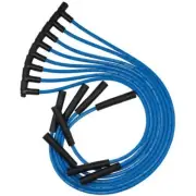 Moroso 72528 Spark Plug Wire Set Blue Max Spiral Core 8 mm For BB Chevy NEW