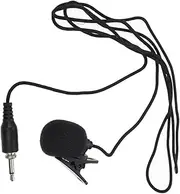 SUPVOX Lapel Microphone for Computer Durable Clip Lavalier Mic with Threaded Connector Compatible with Smartphones Tablets Video Recording Audio for Professional Use