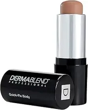 Dermablend Professional Quick-Fix Body - Full Coverage Foundation Makeup Stick - Covers Tattoos, Birthmarks, Blemishes - Dermatologist-Created, Fragrance-Free, Allergy-Tested - 65W Bronze - 12g