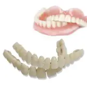 28 Pcs Resin Denture False Teeth Make Your Own Improve Smile Dental Teeth...
