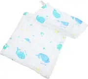 CATIEBYE Soft Baby Washcloths Unisex Cartoon Design Baby Burping Cloths Reusable Quick Dry Easy Wash
