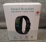 Smart Bracelet Black Sports Mode Heart Rate Message Step 90 mAh Smart Band