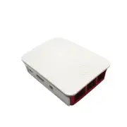 Red/White Official Raspberry Pi Case High-Quality ABS Construction for RPi3 B