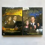 Murdoch Mysteries: Season 16 & 17(DVD, 11-Disc Box Set) New