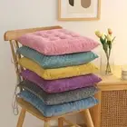 Chair Mat Soft Texture Protective Super Soft Stool Square Cushion Washable