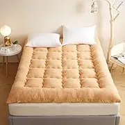 NENAGGE Japanese Floor Mattress,Roll Up Sleeping Pad,Tatami Foldable Sleeping Mattresses,Memory Foam Futon, Breathable Floor Lounger Guest Bed for. (Size : 53.2inx78.74in),B,150x200cm