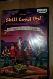 Glencoe Skill Level Up! The Legend of the Black Medallion CD / GAME Grade 8 NEW
