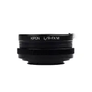KIPON Macro Adapter with Helicoid tube for Leica R Mount Lens to Fuji X Camera