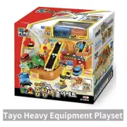Tayo the Little Bus Heavy Equipment Play Set Construction Site Play TAYO PLAYTOY