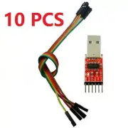 10 PCS USB TO TTL 232 RS232 UART Serial Port CH340 for arduiuo Win10 Linux Mac