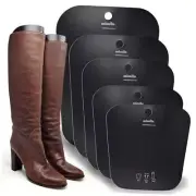10 Pieces (5 Pairs) Boot Shaper Form Inserts. Stand Up 12, 14, 16 inches Black