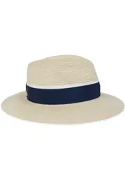 Maison Michel Paris Henrietta Straw Fedora - Natural S