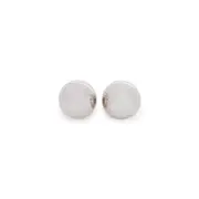 [Givenchy] Givenchy-Silver Curve 30mm Brass Earrings-Donna OS OS