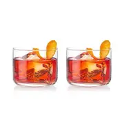 Viski Crystal Negroni Glasses Set of 2